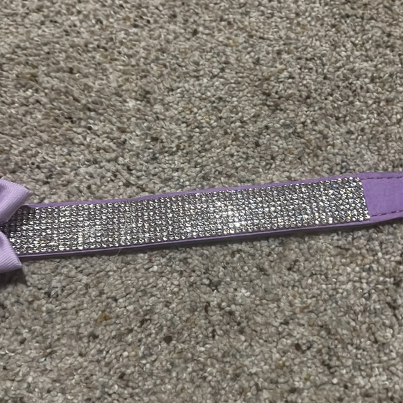 Lavender Sparkly Dog Collar - Picture 3 of 5